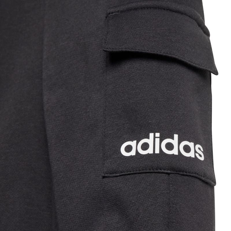 adidas Essentials Joggers black JC9745 kids tracksuit