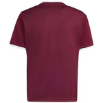 adidas Entrada 26 Jersey kids' T-shirt JZ2530 bordó póló
