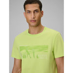 4F Men's reagular printed T-shirt 3xl póló