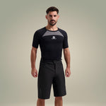 Rogelli MTB cycling bermuda ADVNTR DST black fekete short