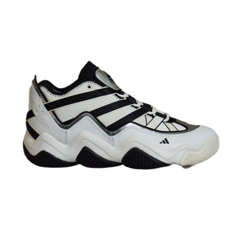 Adidas Top Ten 2010 Men's Basketball White Black - HR0099 fekete kosárlabdacipő