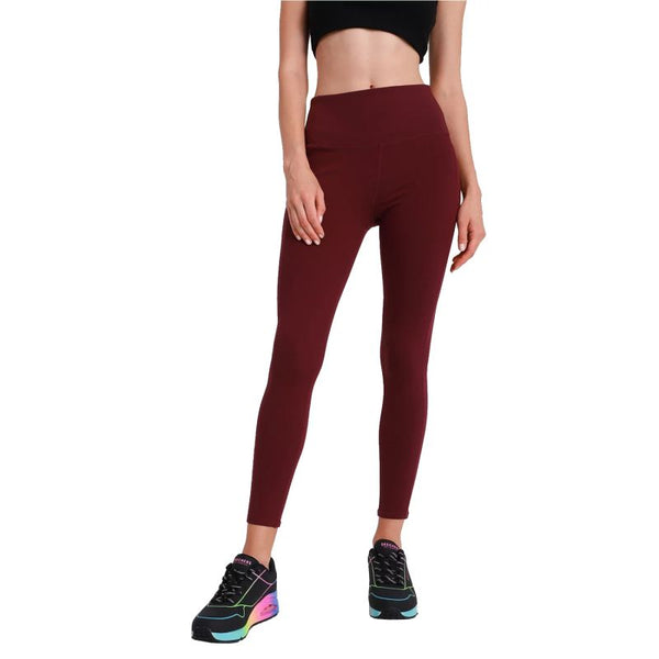 Skechers Go Walk High Waisted Leggings W W03LG30B-PUR Nadrág
