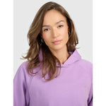 Women's sweatshirt with hood, open, 4F