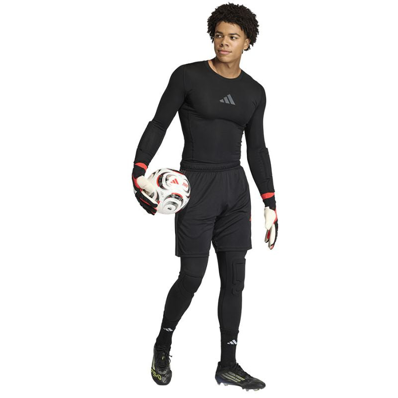 adidas Padded Goalkeeper Base Layer Men's Goalkeeper Jersey Black KA1677 fekete aláöltözet