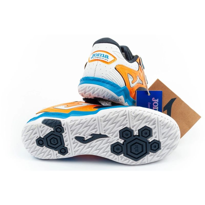 Joma Cancha JR 2633 indoor football sports for children with Velcro cipő