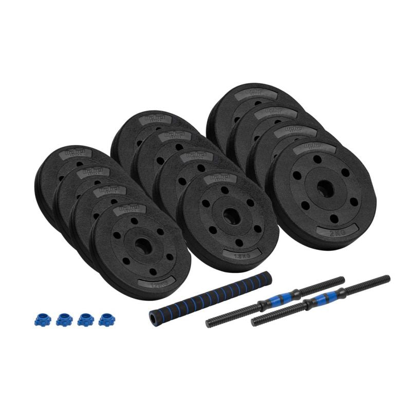 Rebel Bituminous adjustable dumbbells with connector ACTIVE edzőfelszerelés RBA-2300