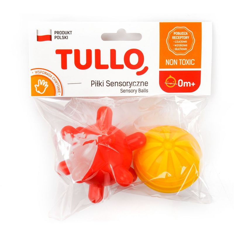 Meteor Tullo 452 Sensory Balls piros labda