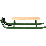Enero Metal Sledge For Sleigh Rides 2-Person Reinforced Green zöld sled