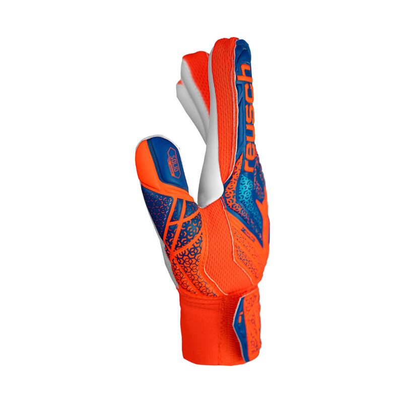 Reusch Attrakt Starter Solid Finger Support Jr 5472511 2290 Goalkeeper Gloves Kesztyű