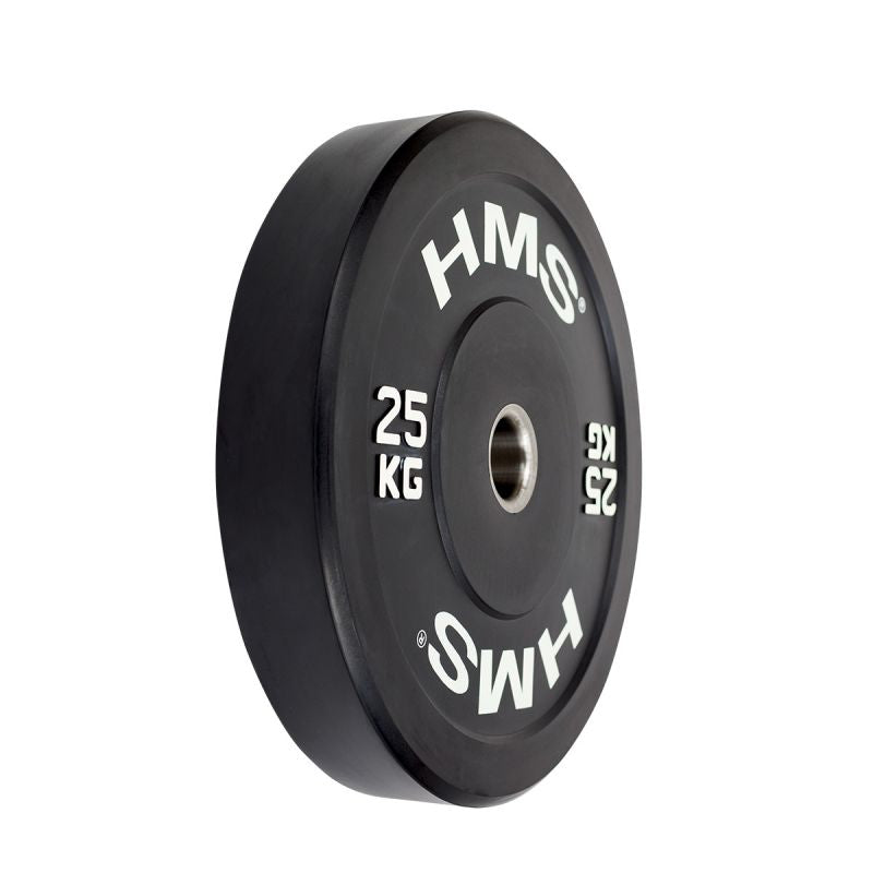 HMS Olympic plate BLACK BUMPER 25 kg BBR25 fekete póló 17-61-019