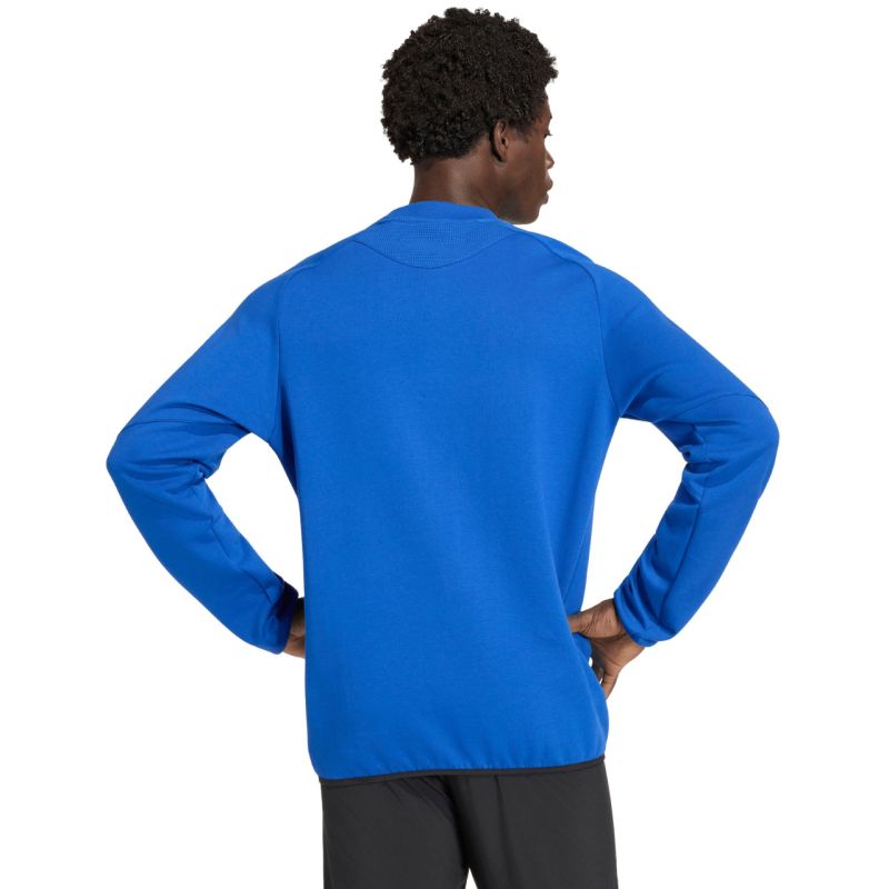 Men's adidas Tiro 26 Travel Crew sweatshirt blue KD1146