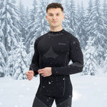 Meteor thermal underwear XL/XXLblack fekete férfi termoaktív ruha 16688