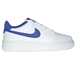 Nike Air Force 1 White/Deep royal blue women's - CT3839-101 kék utcai cipő