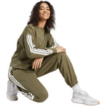 adidas Essentials 3-Stripes Fleece Loose-Fit W JX7698 pants Nadrág