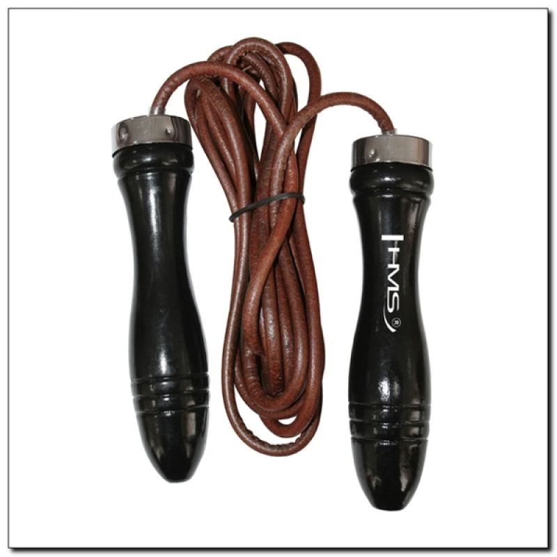 HMS Sk43 Leather Skipping Rope fekete edzéssegítő 17-36-043