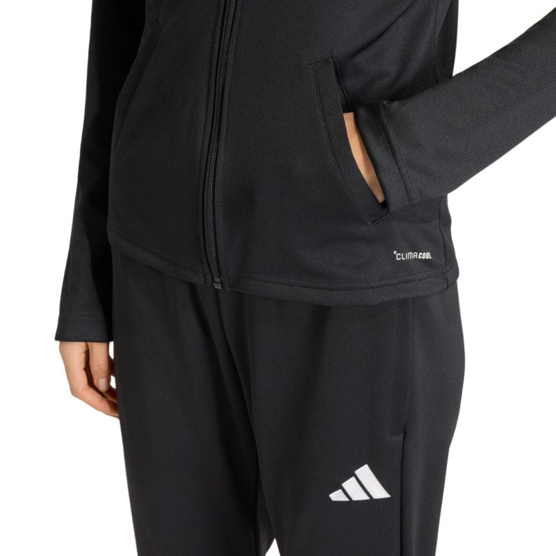 Adidas Entrada 26 Track Women's Training Jacket Black 2xs női pulóver JZ6597