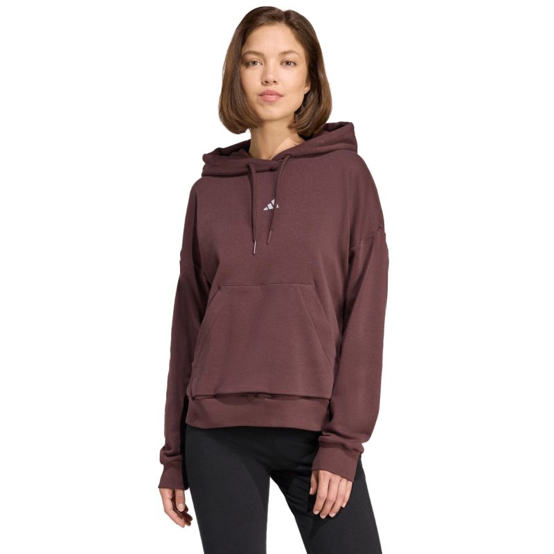 adidas Essentials Small Logo Feel Cozy Women's Sweatshirt Brown JV7314 Kiegészítő