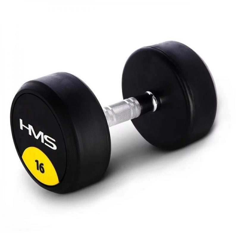 HMS Rubber-coated dumbbell 16kg HG PRO súlyzó 17-66-157