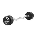 Tiguar Barbell broken PU 45 kg fekete kiegészítő TI-WLBPU045