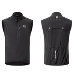Rockbros MJ012 thermal vest size XL - black fekete vests