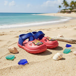 FC Barcelona children's sandals with Velcro