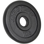 Enero Black Cast Iron Weight 1 Kg Fit ø26.5 1 Pcs fekete weight, strength training equipment, training equipment