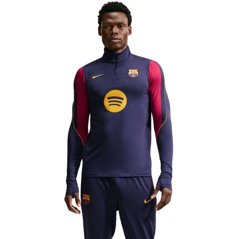 Nike FC Barcelona Strike Men's T-Shirt Navy 401 kék nadrág 161047XL