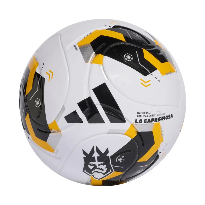 adidas Sacramento Kings League Soccer White, Black, and KE8229 sárga focilabda