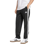 Men's adidas 3-Stripes Tricot Regular-Fit Open Hem JI8802 fekete nadrág