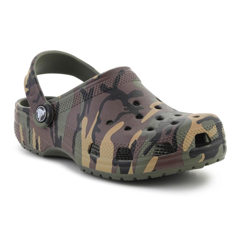 Crocs Classic Camouflage Clog K Army Green/Multi 211879-3tc