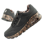 Skechers Uno-Loving Love women's sports sneakers fashionable black Cipő