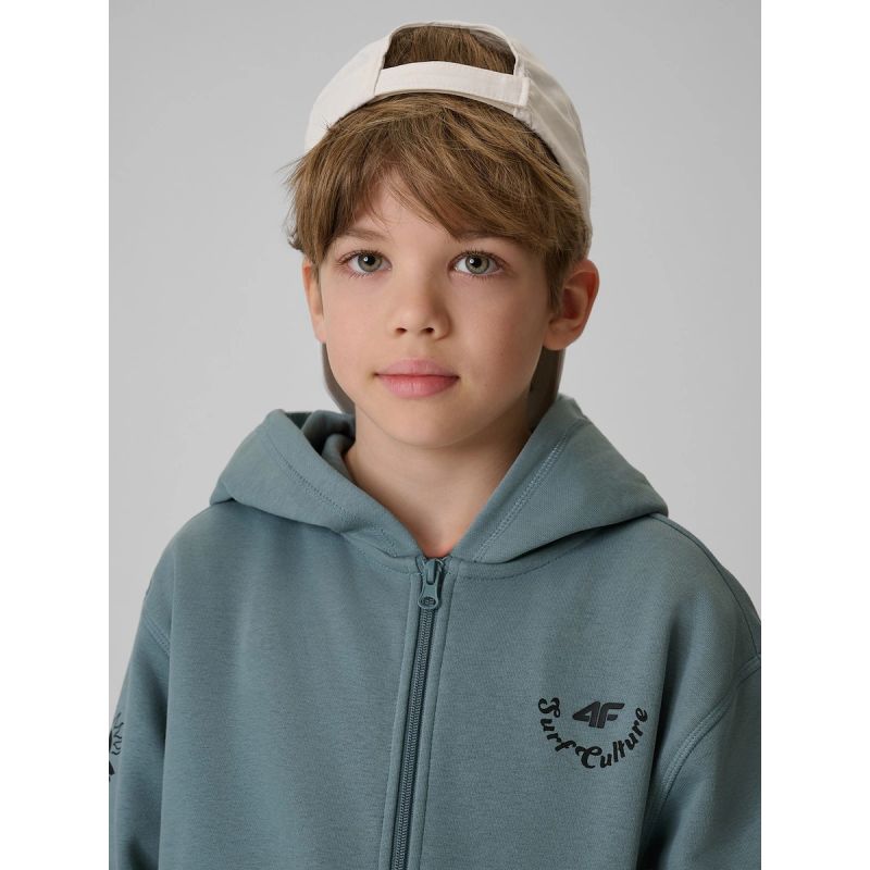 4F Boy's loose hooded sweatshirt 158/164 kapucnis pulóver 4FJRSS26TSWSM3052-46S