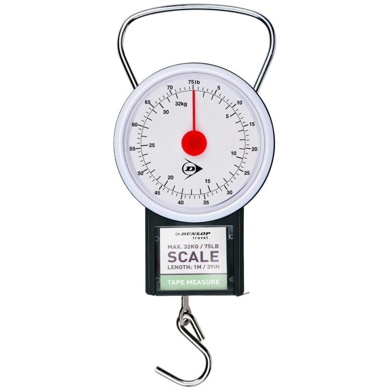 Dunlop Tourist Scale With Measurement Max 32 Kg fekete kiegészítő GSP-194493
