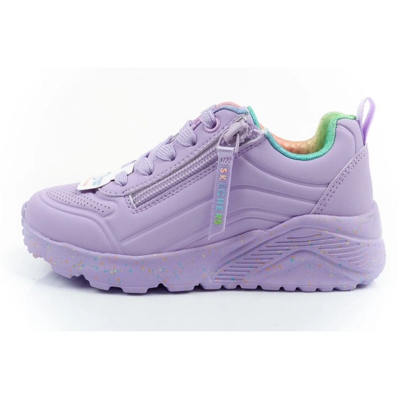 Skechers Uno Lite children's sports sneakers purple comfortable lila utcai cipő