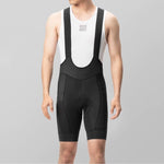 Rockbros Men's Cycling Bib with Pad Size M - Black czarny \ m short
