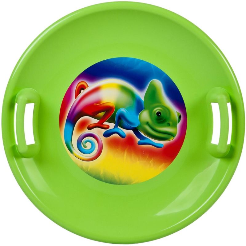 Enero UFO Snow Saucer Sled GREEN R.M zöld edzőfelszerelés GSP-1064703