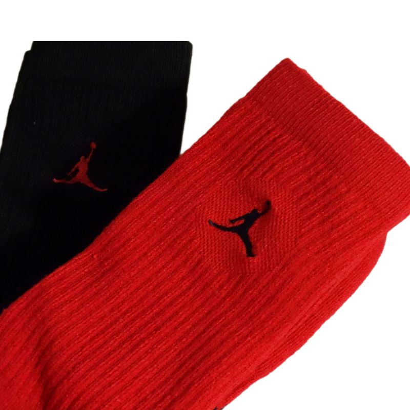 AIR Jordan Everyday Cushioned Crew Men's Basketball Socks 6-Pack - fekete zokni