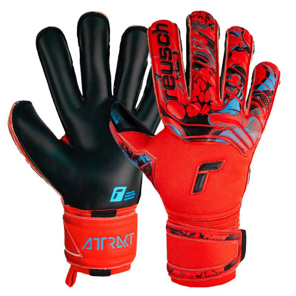 Reusch Attrakt Gold X Evolution Cut Finger Support M 53 70 950 3333 goalkeeper gloves Kesztyű