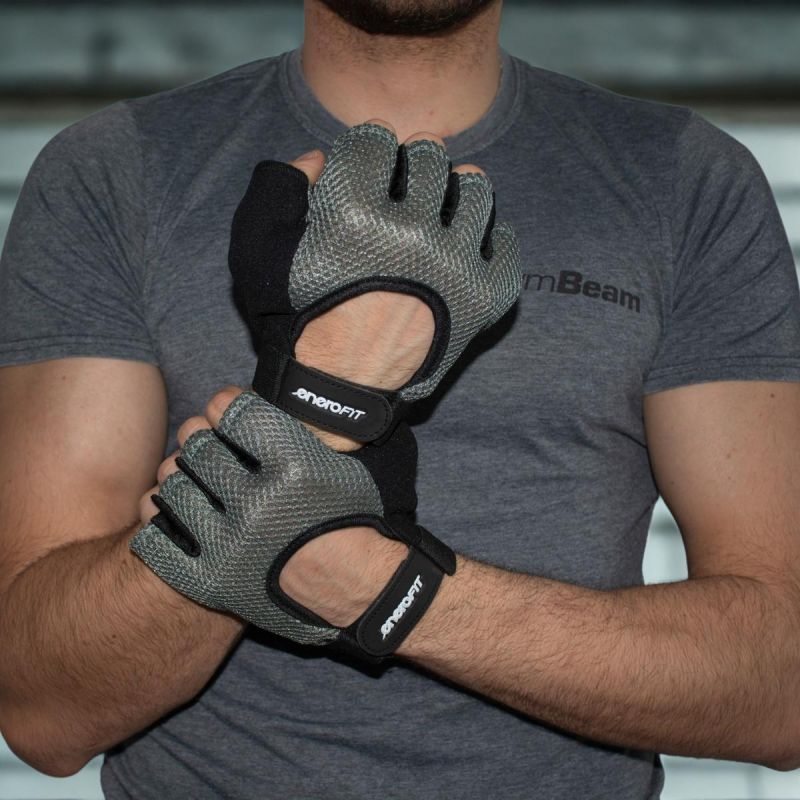 Enero Universal Fitness Training Gloves Rm Fit fekete kesztyű