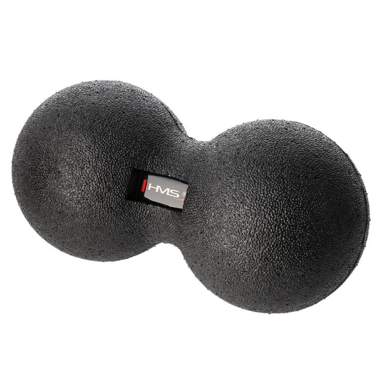 HMS Double Massage Ball / Duo Ball BLM02 12*24CM fekete edzéssegítő 17-42-023