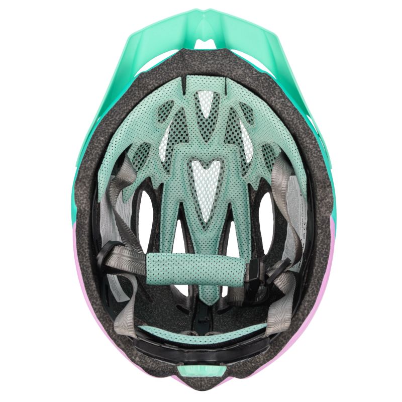 Meteor Marven pink/mint bicycle helmet rózsaszín sisak 24739-24740