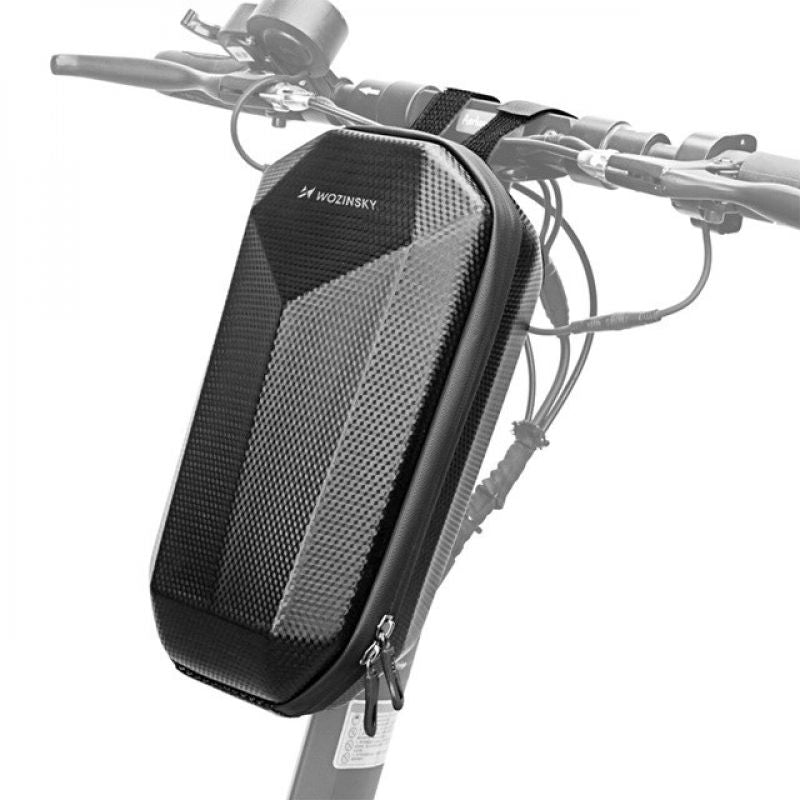 Wozinsky Waterproof Scooter Handlebar Bag, Scooter Bag, 4 L, ( ) fekete táska WSB2BK