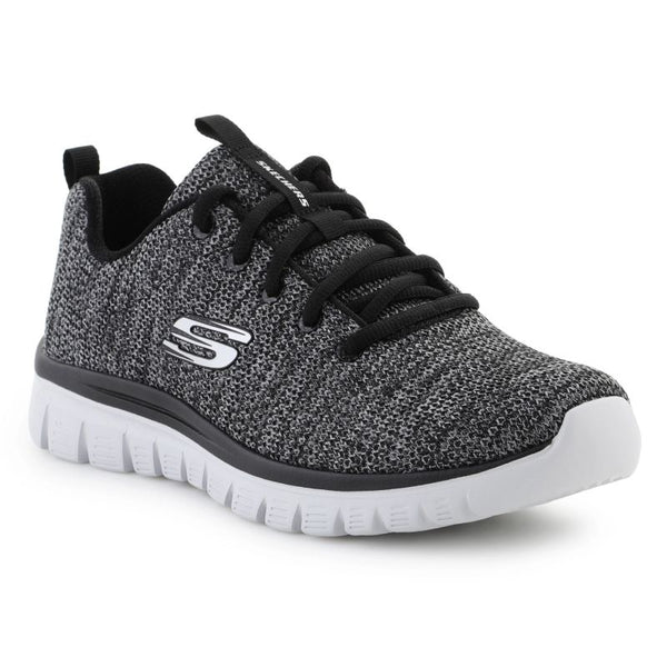 Skechers Graceful Twisted Fortune M 12614-BKW shoes cipő