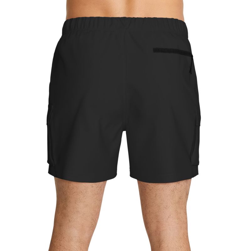 Nike Voyage Solid Essenti Men's Swim Shorts, Black fekete férfi rövidnadrág NESSG454001