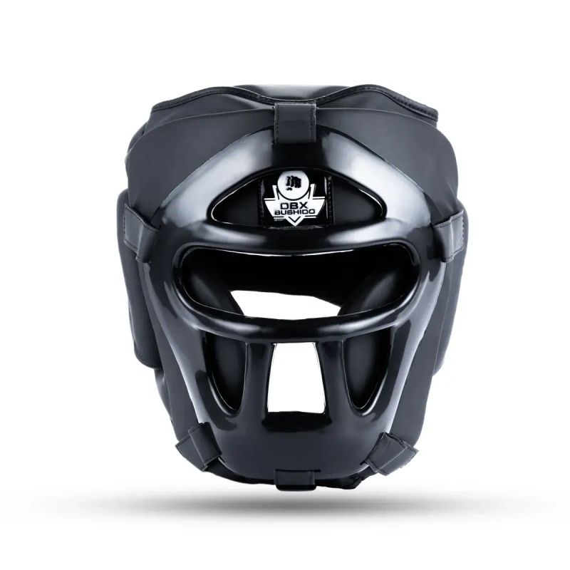 DBX Bushido Boxing helmet with polycarbonate mask - Gladiator helmets, masks, martial arts equipment