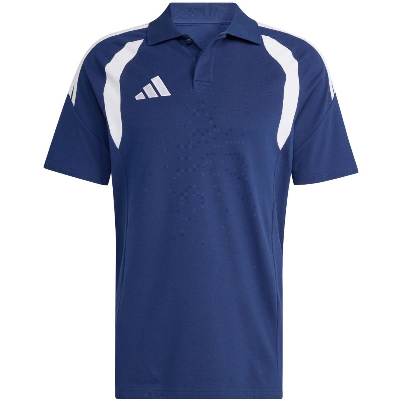 Adidas Tiro 26 League Shirt, Navy, sötétkék férfi galléros póló KF3401