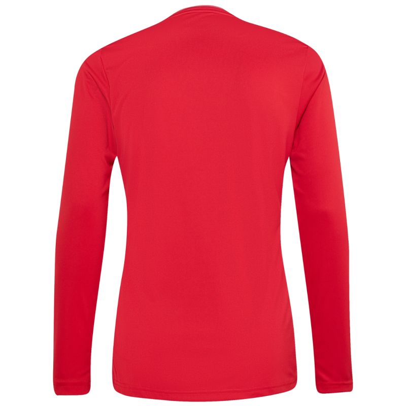 Adidas Entrada 26 Long Sleeve Jersey Men's T-Shirt Red piros póló KF5847