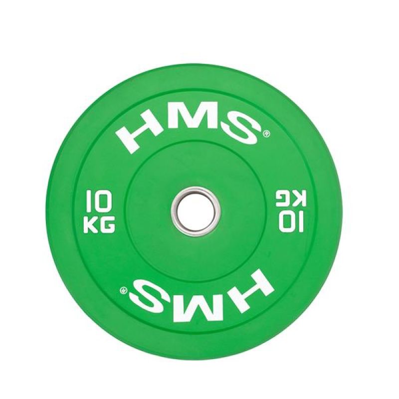 HMS GREEN BUMPER Olympic Plate 10 kg CBR10 zöld póló 17-61-021