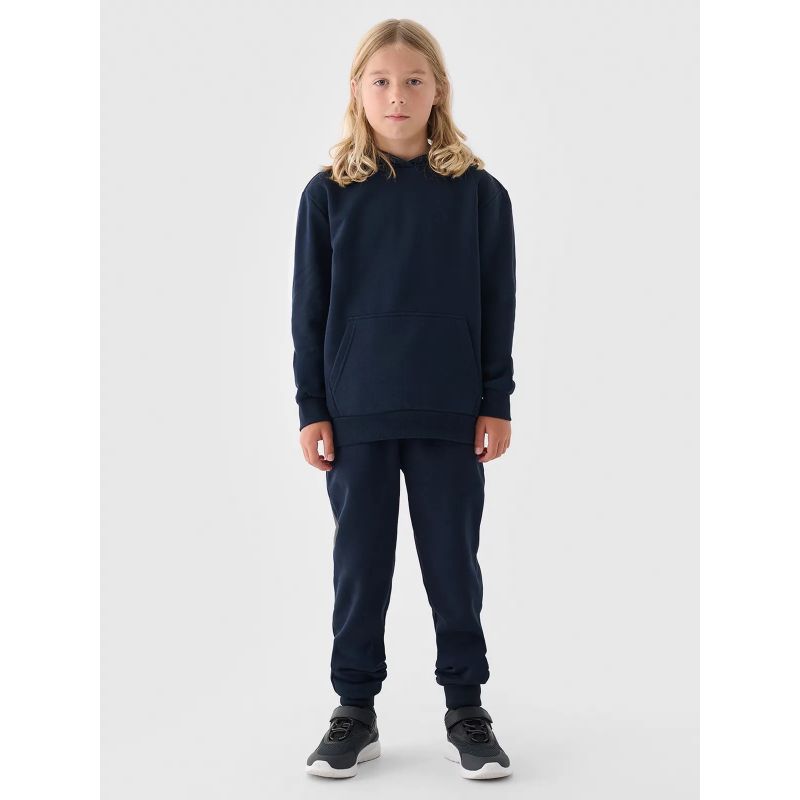 4F Jr sweatpants 4FJWMM00TTROM0811-31S sötétkék melegítőnadrág