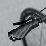 Rockbros Bike Grips Twisted Ergonomic Anti-Slip Grips - Black